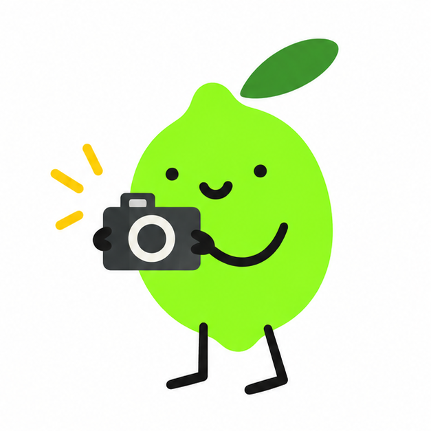 Lime mascot demonstrating capture it
